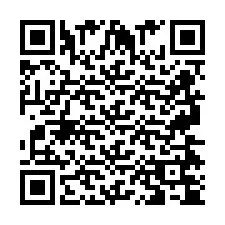 QR Code for Phone number +2697474542
