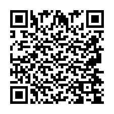 QR Code for Phone number +2697474566