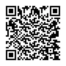 QR Code for Phone number +2697474568