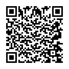 QR Code for Phone number +2697474570
