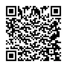 QR Code for Phone number +2697474573