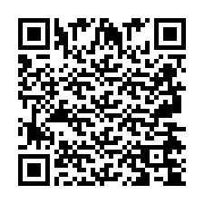 QR Code for Phone number +2697474588
