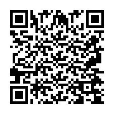 QR Code for Phone number +2697474599
