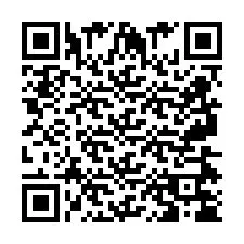 QR Code for Phone number +2697474604