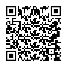 QR Code for Phone number +2697474605