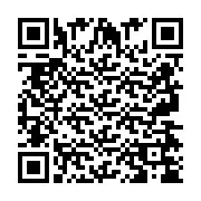 QR Code for Phone number +2697474648