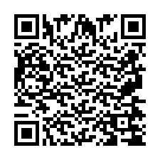 QR Code for Phone number +2697474743