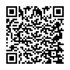 QR Code for Phone number +2697474746