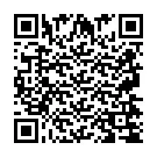 QR Code for Phone number +2697474752