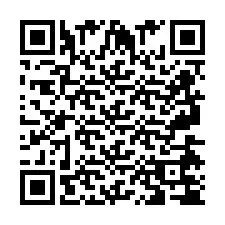 QR Code for Phone number +2697474780