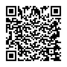 QR Code for Phone number +2697474786
