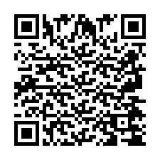 QR Code for Phone number +2697474798