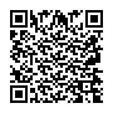 QR Code for Phone number +2697474814