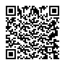 QR Code for Phone number +2697474815