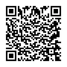 QR Code for Phone number +2697474841