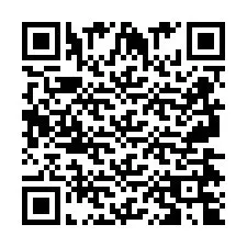 QR Code for Phone number +2697474844