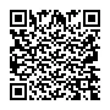 Código QR para número de telefone +2697474848