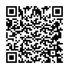 QR Code for Phone number +2697474852