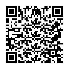 QR Code for Phone number +2697474853