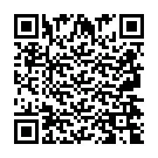 QR Code for Phone number +2697474858