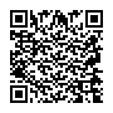 QR Code for Phone number +2697474882