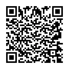 QR Code for Phone number +2697474904