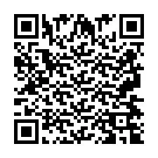 QR Code for Phone number +2697474925