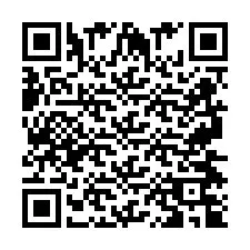 QR Code for Phone number +2697474936