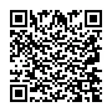 QR kód a telefonszámhoz +2697474970