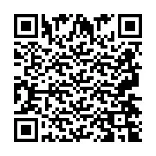 QR kód a telefonszámhoz +2697474975