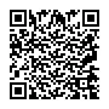 QR Code for Phone number +2697474981