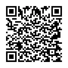 QR Code for Phone number +2697475018