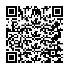 QR Code สำหรับหมายเลขโทรศัพท์ +2697475056