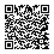 QR Code for Phone number +2697475060