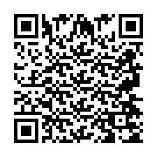 QR kód a telefonszámhoz +2697475072