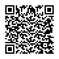 QR Code for Phone number +2697475118