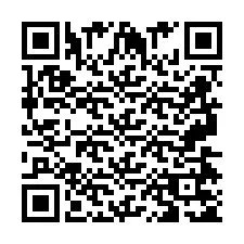 QR-Code für Telefonnummer +2697475145