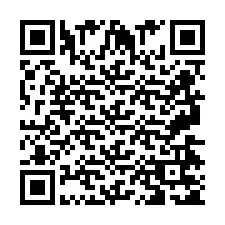 Código QR para número de telefone +2697475151