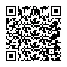 QR Code สำหรับหมายเลขโทรศัพท์ +2697475183