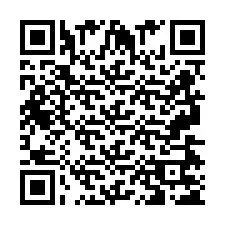 QR-код для номера телефона +2697475205