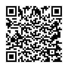 QR код за телефонен номер +2697475211