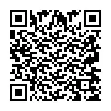 Código QR para número de teléfono +2697475232