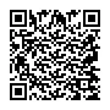 QR Code for Phone number +2697475236