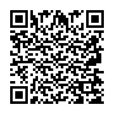 QR Code for Phone number +2697475244