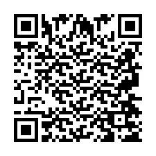 QR Code for Phone number +2697475272