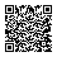 QR Code for Phone number +2697475278