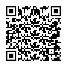 QR kód a telefonszámhoz +2697475284