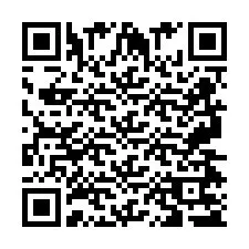 QR kód a telefonszámhoz +2697475319