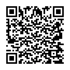 QR Code for Phone number +2697475324