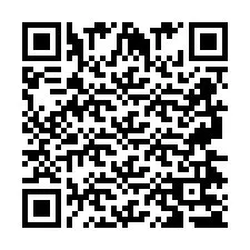 Código QR para número de telefone +2697475352